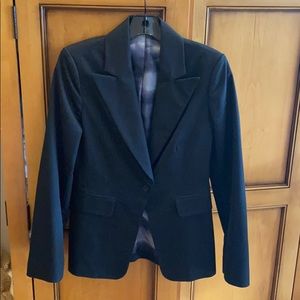 Black iridescent Bill Tornade blazer - Med